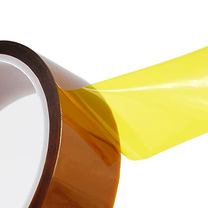 30mm x 33M (1.2" x 108ft) High Temperature Resistant Polyimide Tape - size: 30mm