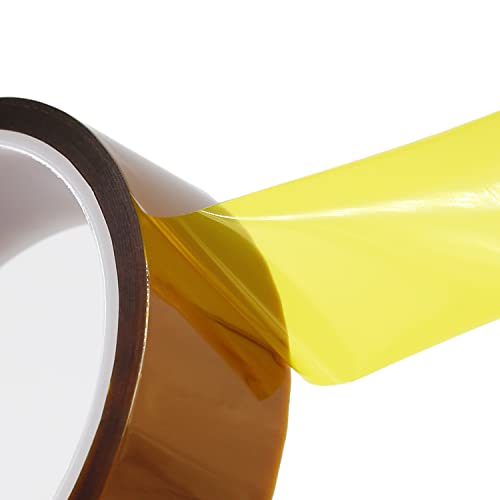 30mm x 33M (1.2" x 108ft) High Temperature Resistant Polyimide Tape - size: 30mm