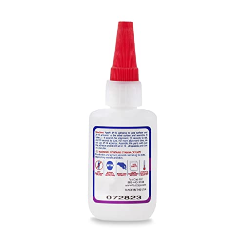 FastCap 2P-10 Thin 2.25 oz/64g. Instant Wood Adhesive, Two Part, Thin Adhesive, 2.25oz. Activator Sold separetly (1 - Bottle) - style: Thin