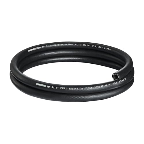EVIL ENERGY 5/16" Fuel Injection Hose SAE 30R9 5FT 300 PSI E85 Compatible - size: 5/16 5FT