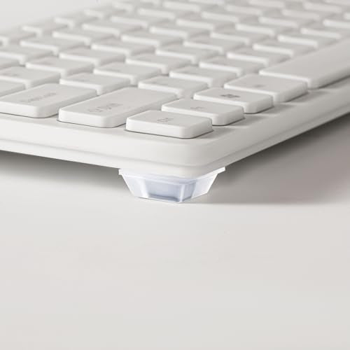 Furnigear Rubber Feet Self Adhesive Pads - Door Bumpers Large - Stick on Feet for Electronics, Speakers, Furniture, Appliances, Audio Equipment, Laptop - Clear Tall Square (54pcs) - size: Big Clear 54pcs