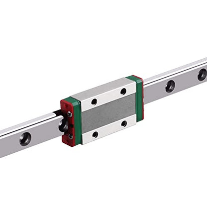 MGN12H 400mm Linear Rail Guide Mini Linear Sliding Guideway with Linear Bearing Sliding Block for for DIY CNC Routers Lathes Mills Automated Machines - size: 400mm, style: MGN12H