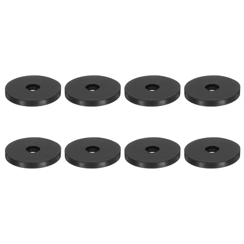 uxcell 20Pcs 1-5/8" OD x 3/8" ID x 1/4" Thick Round Rubber Washers Flat Rubber Spacer Bushing for Home Appliances Cars Boat Accessories - size: 1-5/8" OD x 3/8" ID x 1/4" Thickness