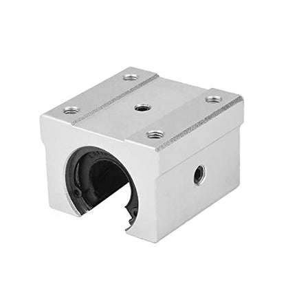 [1 PC] SBR25UU Aluminum Slide Block,1PC 25mm Bearing Slide Block for 25mm SBR25 Linear Motion Guide Rail (SBR25UU, 1 PC) - size: SBR25UU, style: 1 PC