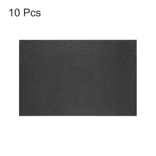 HARFINGTON 10pcs Sandpaper 120 Grit 18 x 12 Inch Silicon Sanding Sheets - size: 120 Grit