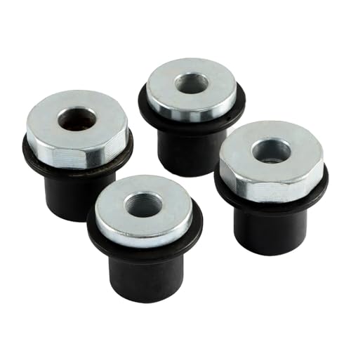 FUSCH 4PCS Steering Rack and Pinion Mount Bushing Compatible with 2000-2012 Dodge Ram 1500 Replace #: 52106728AC 52113031AD