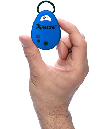 Kestrel Drop D3 Wireless Temperature, Humidity and Pressure Data Logger, Blue
