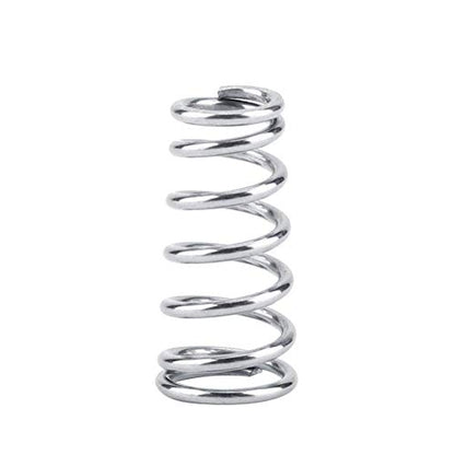 Fdit 6Pcs Universal Poppet Valve Spring Beer Replacement Stainless Steel Beer Parts Fits Ball & Pin Lock Keg Post