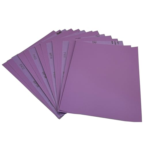 400 Grit Wet Dry Sandpaper, 15pcs 9 x 11 Inch Sanding Sheets - style: Grit 400