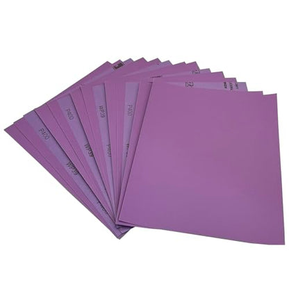 400 Grit Wet Dry Sandpaper, 15pcs 9 x 11 Inch Sanding Sheets - style: Grit 400