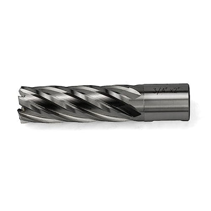 Annular Cutter JESTUOUS 3/4 Inch Weldon Shank 3/4 Cut Dia 2 Cut Depth
