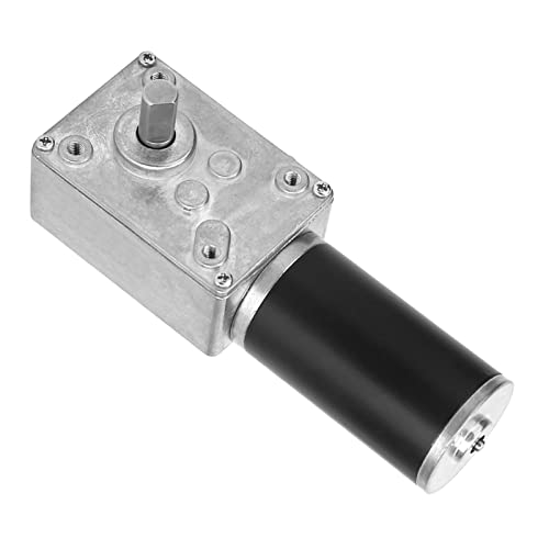 DC Worm Gear Motor, High Torque Speed Reduction Motor 24V - size: 30RPM