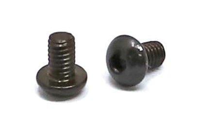 iexcell 100 Pcs M2.5 x 4mm Thread Pitch 0.45 mm Alloy Steel 10.9 Grade Hex Socket Button Head Cap Screws Bolts Kit, Black Oxide Finish - size: M2.5 x 4mm