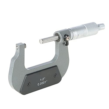 marddpair Outside Micrometer 1‑2 Inch Measuring Range, 0.0001 Inch - size: 1-2 Inch