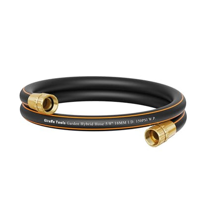 Giraffe Tools Leader Hose 6ft x 5/8", Short Water Hose - size: 6FT Female Female