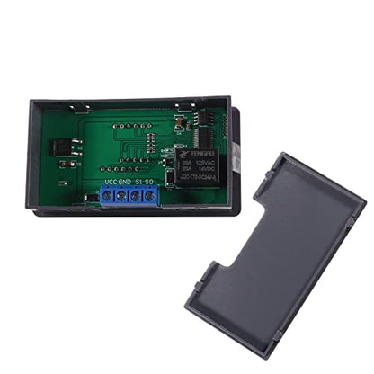 2Pcs DC 24V 20A Relay Module with Dual LED Digital Display Programmable Cycle Timer Switch ON-Off Control - color: DC 24V