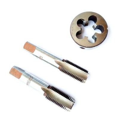 AtticZone M16 x 1.5 Metric Hand Thread Tap and Die Set, Right Hand - size: M16x1.5