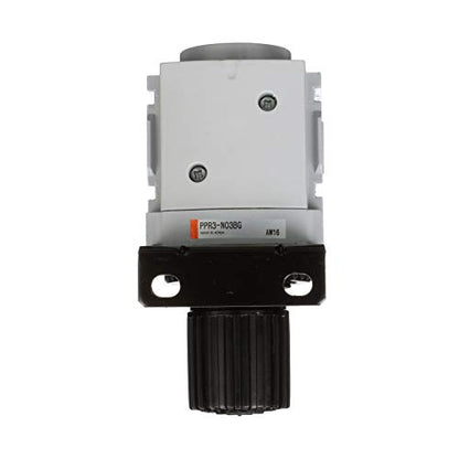 PneumaticPlus PPR4-N04BG Compressed Air Pressure Regulator, 1/2" NPT - size: 1/2" NPT