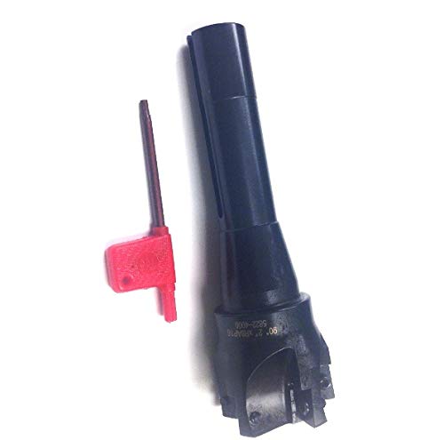 HHIP 5822-4000 90 Degree R8 Indexable End/Face Mill, 2" - size: 2 in, style: R8