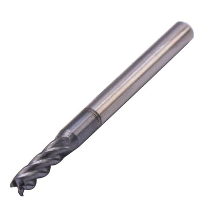 BestParts 5Pcs 7/64" 4 Flute Solid Carbide Square End Mill, AlTiN Coated - size: 7/64 in