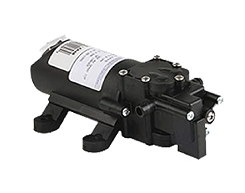 PENTAIR SHURFLO SLV10-AA40 12VDC Low Volume Automatic Demand Diaphragm Pump For Low Flow Spraying and Transfer, 1.0 GPM, 40 PSI, Pressure Switch, Self-Priming
