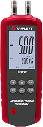 Triplett DPR305 Differential Pressure Manometer - size: DPR305 (5 psi), style: Standard