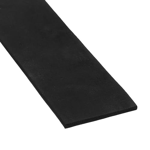uxcell EPDM Rubber Foam Sheet Strip 1/8" T x 1.6" W x 5' L Rubber Sheet Rolls Weather Strip for DIY Gasket, Crafts, Insulation - size: 1/8" T x 1.6" W x 5' L