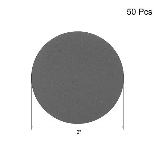 2-Inch Wet or Dry Sandpaper Sanding Paper disc Sanding Discs 1500 Grit 50 Pcs - size: 50Pcs 2-inch 1500 Grit