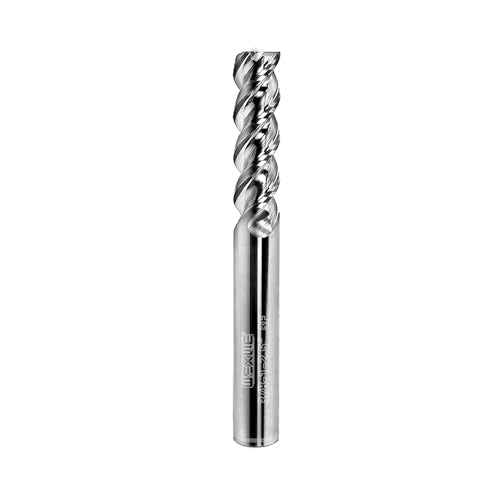 Tools Finishing Carbide End Mill for Aluminum Cutting, Milling High Glossy Surface, U-Type Design Square Milling Cutter, 3 Flute Mill Bits Sets ，3/8 Shank (3/8-2.5" 1PCS) - size: 3/8"DIA - 1:FL - 2.5"OL 3/8Shank 1PCS