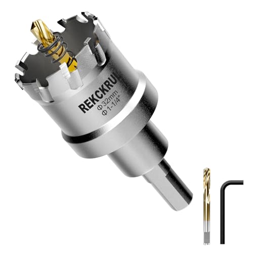 1-1/4" (32mm) TCT Carbide Hole Saw Kit for Metal - size: 32mm | 1-1/4“