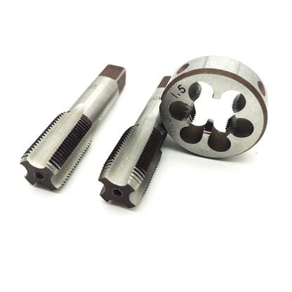 AtticZone M20 x 1.5 Metric Hand Thread Tap and Die Set, Right Hand - size: M20x1.5