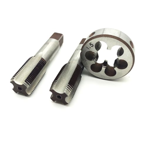 AtticZone M20 x 1.5 Metric Hand Thread Tap and Die Set, Right Hand - size: M20x1.5