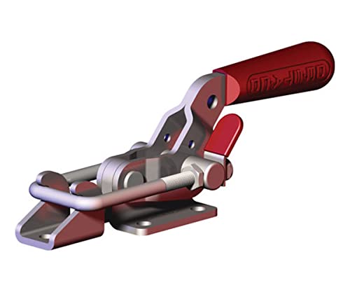DESTACO 341 Pull Action Latch Clamp, 2000 lbf Holding Capacity, 0.760" Hook Adjustment