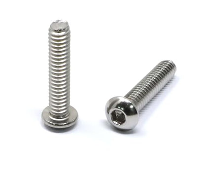 iexcell 25 Pcs 1/4-20 x 1-1/4" Stainless Steel 304 Hex Socket Button Head Cap Screws Bolts Kit - size: 1/4-20 x 1-1/4"