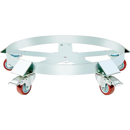 VEVOR 55 Gal Heavy Duty Drum Dolly 1250lbs Load Capacity Barrel Dolly Cart - size: 1 PC, style: 5 Swivel