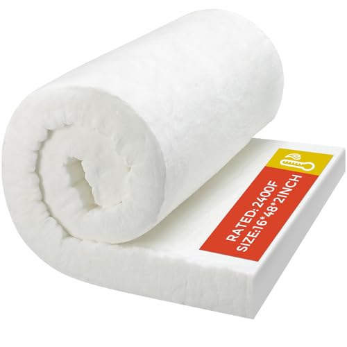 Fanfanwin Ceramic Fiber Insulation for Forge Kiln,2" Thick x 16" x 48" - size: 2" Thick x 16" x 48"