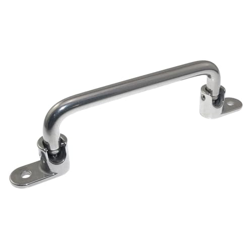 304 Stainless Steel Foldable Pull Handle 158mm Mirror Finish 90 Degree Heavy Duty Switch Cabinet Tool Specialized Handle for Electrical Distribution Boxes and Cabinets