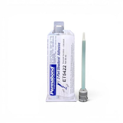 Permabond ET5422 Two-Part Epoxy Adhesive, High-Performance, 50ml Adhesive Kit with Hand Plunger