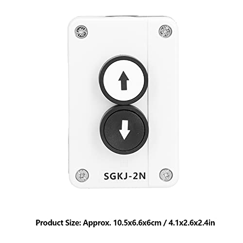 Up Down, Box Station Button Self Recovery Fast Connection for Rolling Door Controls