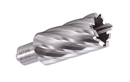 1-1/4" Diameter × 2" Depth of Cut HSS ANNULAR Cutter with 3/4'' Weldon Shank - size: 1-1/4'' x 2''