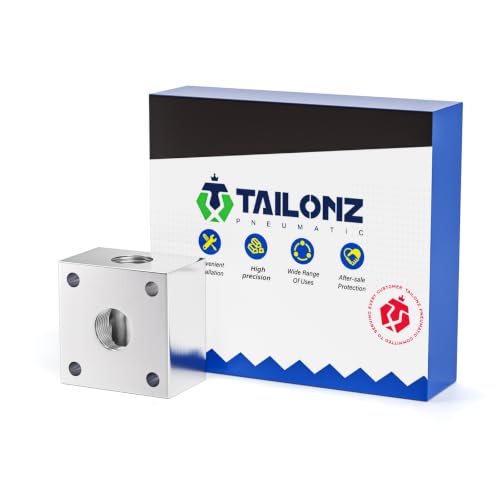 TAILONZ 1Pcs 1/2 Inch Air Manifold Shunt Block - size: 1/2" NPT-1PCS