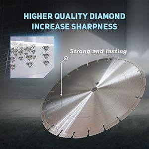 14 Inch Diamond Saw Blade for Concrete Stone Brick Masonry - size: 14" LSS