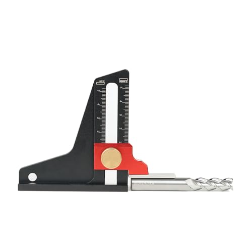 Precisions Height Gauge for Woodworking Aluminum Alloy Construction Height Measuring Tool Lockable Design Gauges Digital Gauges Woodworking Precisions Aluminum