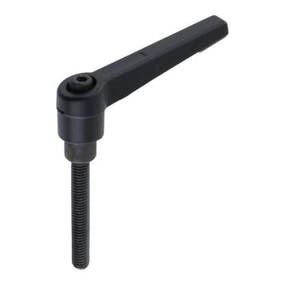 Clamping Lever Handles M6 x 40mm Push Button Ratchet Lever Male Threaded Stud Adjustable Handles Hand Knobs Rotating Screw Handles Bolts with Locking Lever -6pcs - size: M6 x 40mm