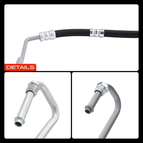 A-Premium Power Steering Pressure Hose Assembly Compatible with Volkswagen