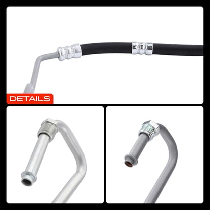A-Premium Power Steering Pressure Hose Assembly Compatible with Volkswagen