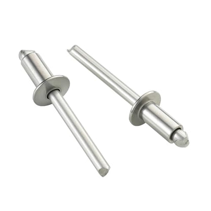 450pcs 1/8" x 1/4" Aluminum Blind Rivets, 3.2 x 6mm Pop Rivets,Rivets for Metal,Silver - color: Aluminum, size: 1/8" x 1/4"