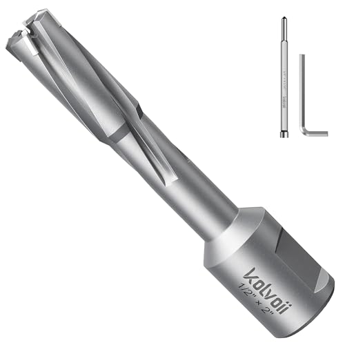 Kolvoii TCT Annular Cutter 1/2" Diameter x 2" Depth, Mag Drill Bit - size: 1/2" x 2"