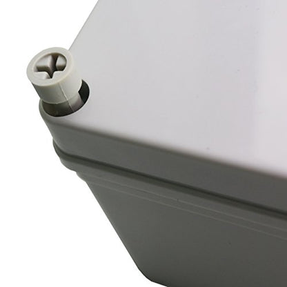 Ogrmar Plastic Dustproof IP65 Junction Box DIY Case Enclosure 7.9x7.9x3.7 - size: 7.9" x 7.9" x 3.7"