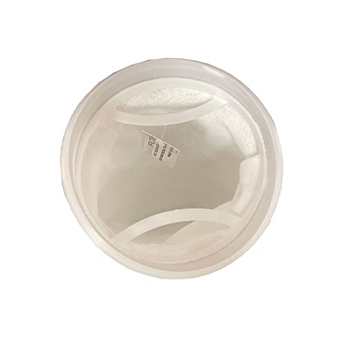 PRM 25-Pack 5 Micron Liquid Filter Bags, Polyester Felt with Polypropylene Rings – #1 Size, 7-1/16" x 16-1/2", 2.0 ft² Surface Area, Max Temperature 300°F – Industrial Filtration for Liquid Media